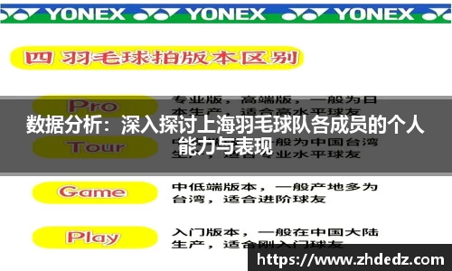 数据分析：深入探讨上海羽毛球队各成员的个人能力与表现