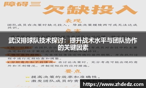 武汉排球队技术探讨：提升战术水平与团队协作的关键因素