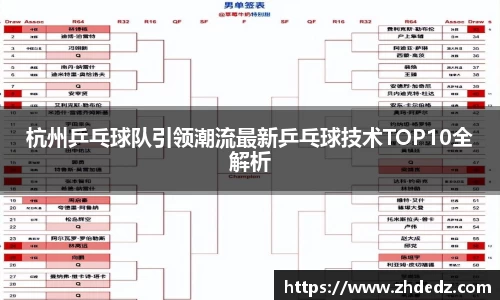 杭州乒乓球队引领潮流最新乒乓球技术TOP10全解析