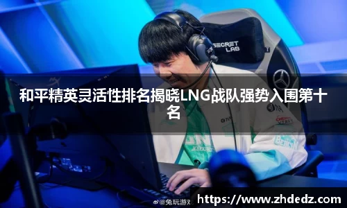 和平精英灵活性排名揭晓LNG战队强势入围第十名