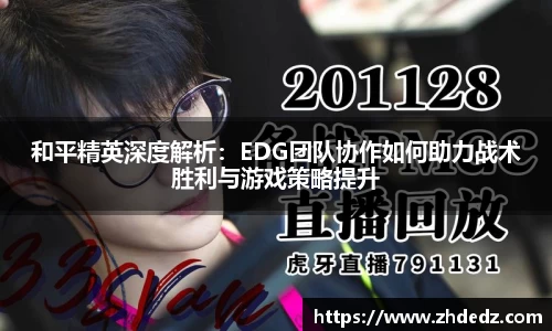 和平精英深度解析：EDG团队协作如何助力战术胜利与游戏策略提升
